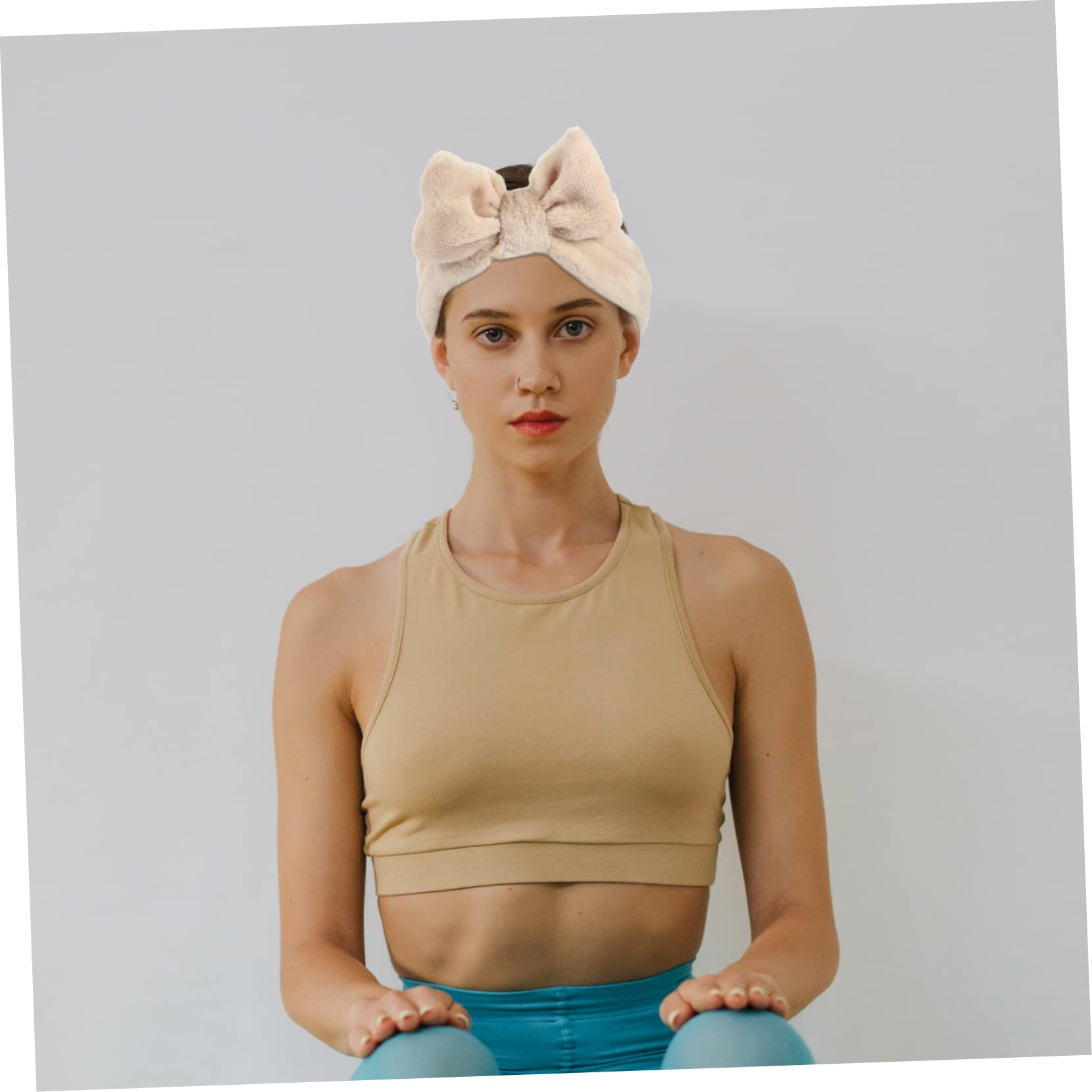 Healeved 2 Set Di Fasce Per La Della Pelle Fasce Per Il Trucco Fasce Per Il Lavaggio Del Viso Fasce Per La Testa in Pile Di Corallo Per Donne 6 Pezzi * 2