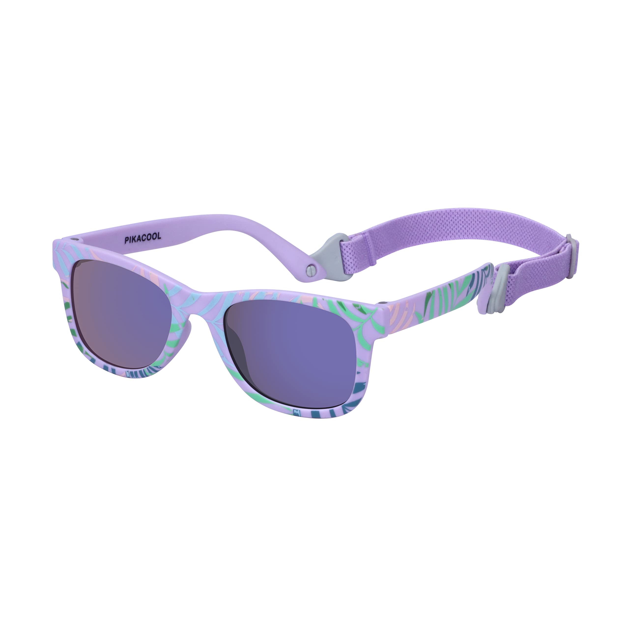 Baby Mädchen Jungen Sonnenbrille mit Riemen für Alter 0-24 Monate