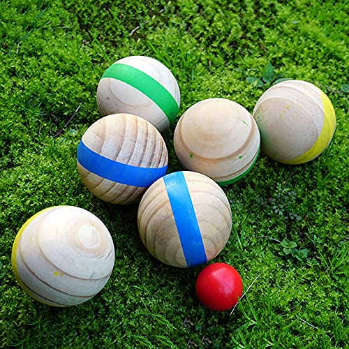 PIGMANA Petanque Set Obut Boules Balls 7 Bällen Boccia Kugeln Boulekugel Outdoor-Spiele Mit Tragetasche Für Jungen… – Bild 7