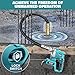 LIVOWALNY Handheld Concrete Vibrating Tool Compatible with Makita Battery, 600W Cordless Electric Concrete Vibrator w/3.8ft Shaft Rod, Portable Pencil Cement Vibrarator Remove Bubble Mix Concrete