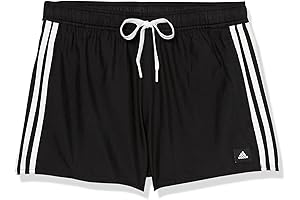 adidas Men's Standard 3-Stripes Classics Swim Trunks
