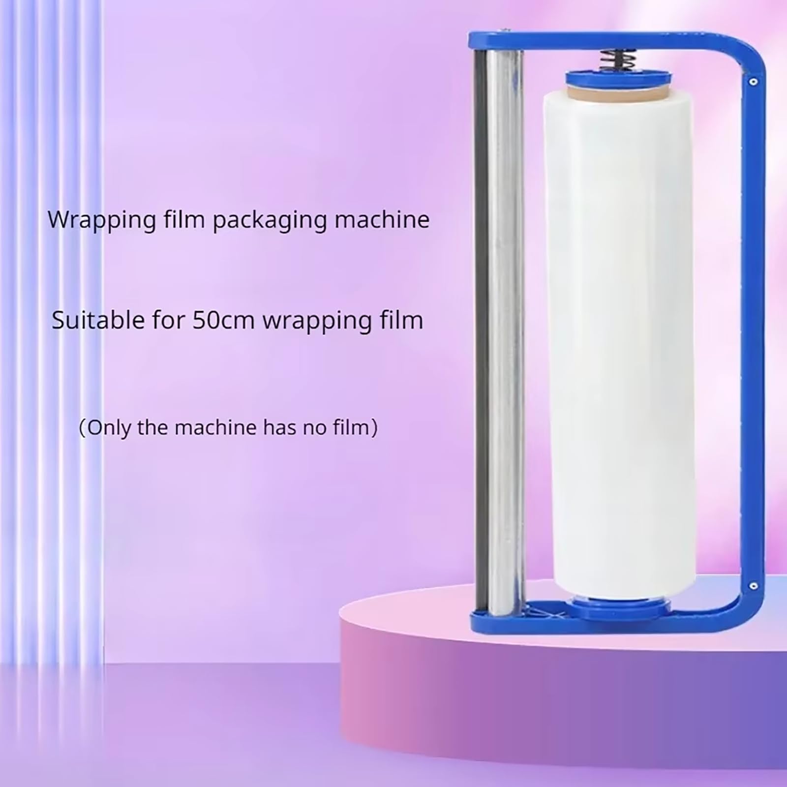 Máquina De Embalaje con Film Estirable, Dispensador De Film Estirable para Film Estirable De 50 Cm, Máquina De Embalaje con Film Estirable para Envasado De Alimentos En Supermercados