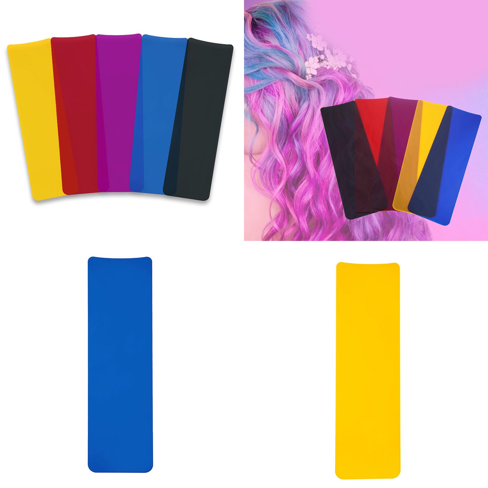 Tavoletta per tintura per capelli, strumento per la tintura dei capelli, strumento per la tintura dei capelli