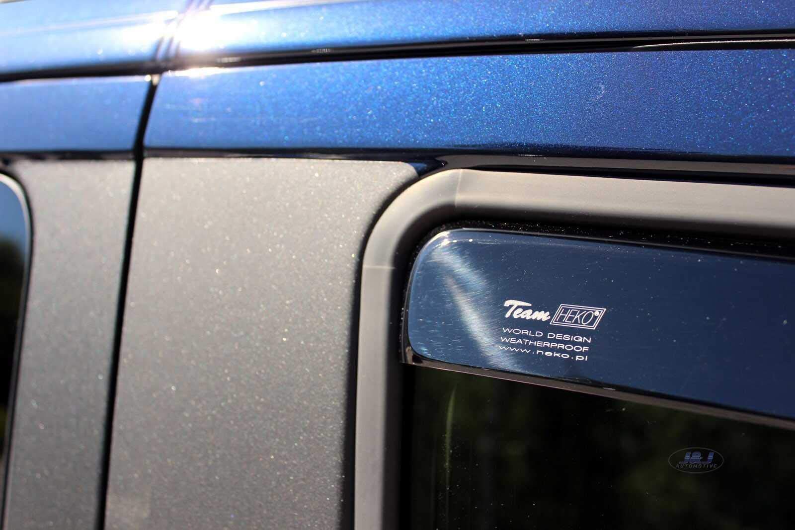 J&J AUTOMOTIVE Windabweiser Heko Regenabweiser für Mercedes V Klasse Vito W447 ab 2016 2tlg Vorne Getönt Dunkel