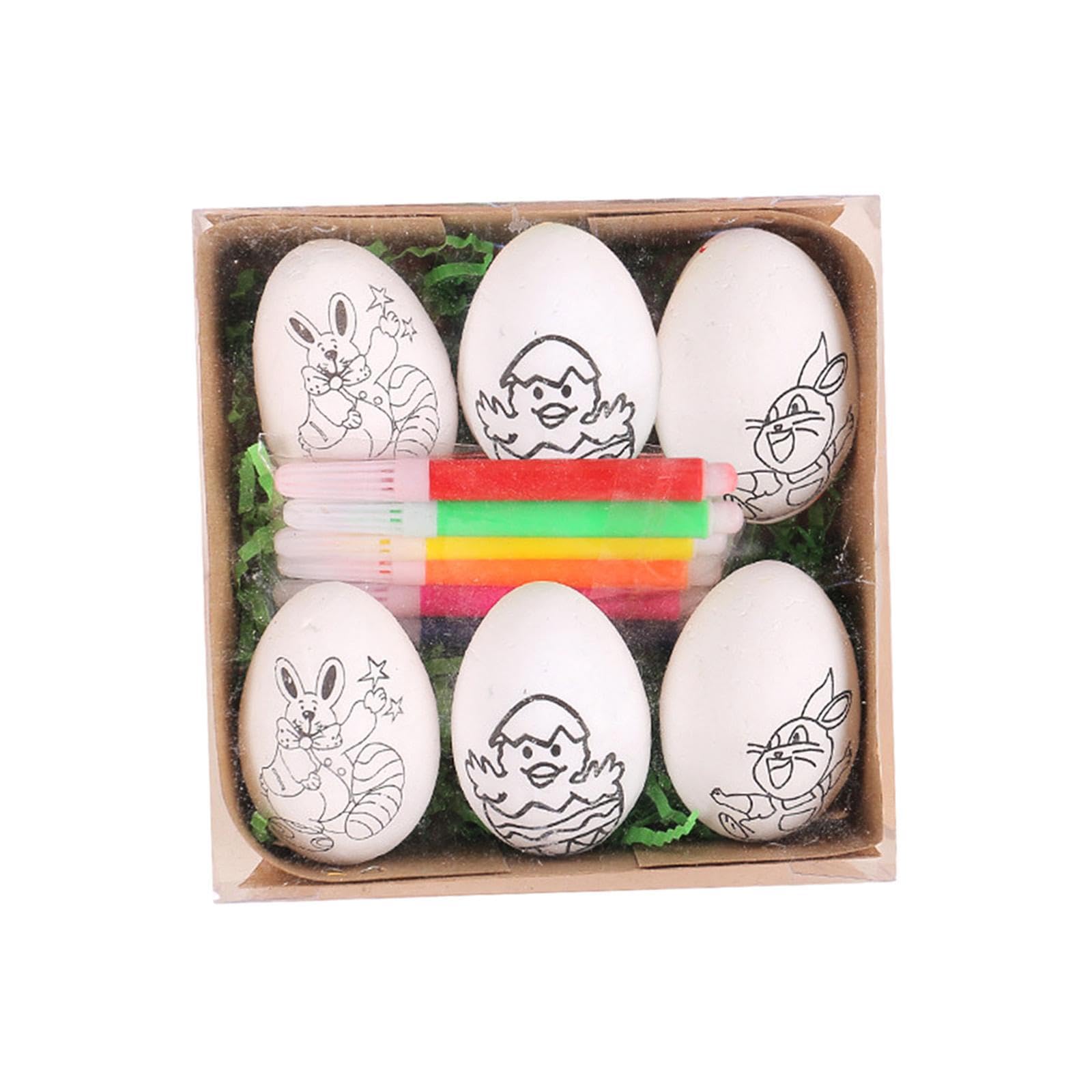 Pixzcsa Diy Decoration Easter Craft Set For Party Favors For Easter Baskets Carnival Prizes And Treasure Chests Carnival Prizes.