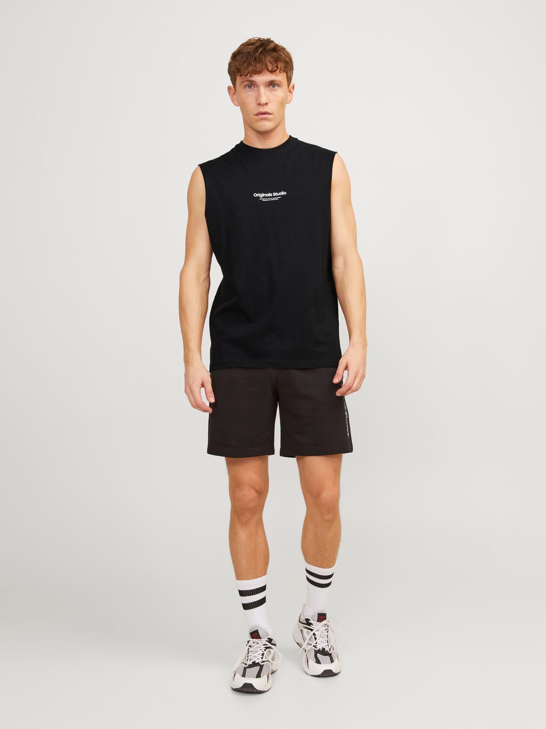 JACK & JONES Tank Top Mężczyźni Jorvesterbro Koszulka Bez Rękawów Sn