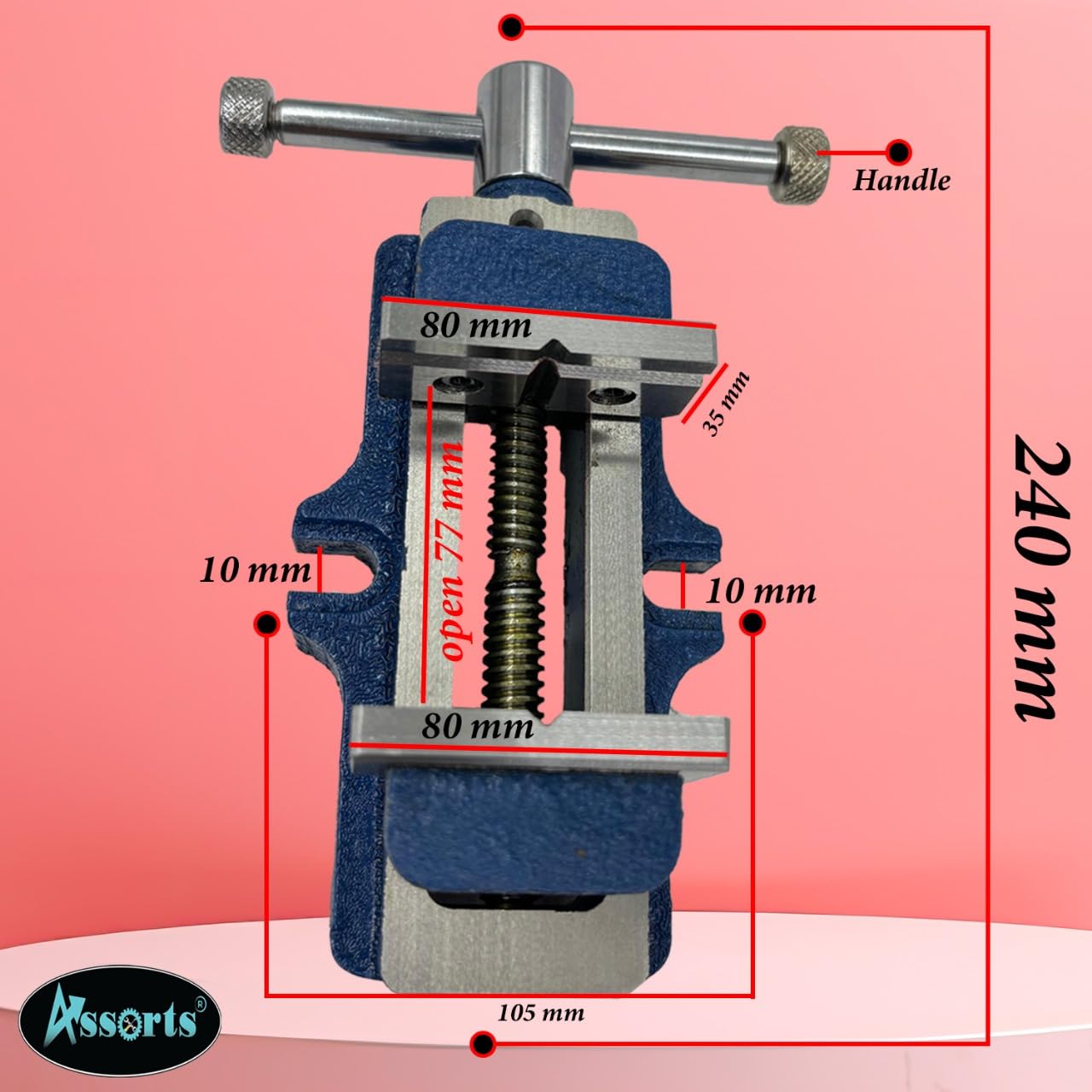 Amazon.co.jp: ASSORTS セルフ センタリング バイス ジョー幅 - ハード