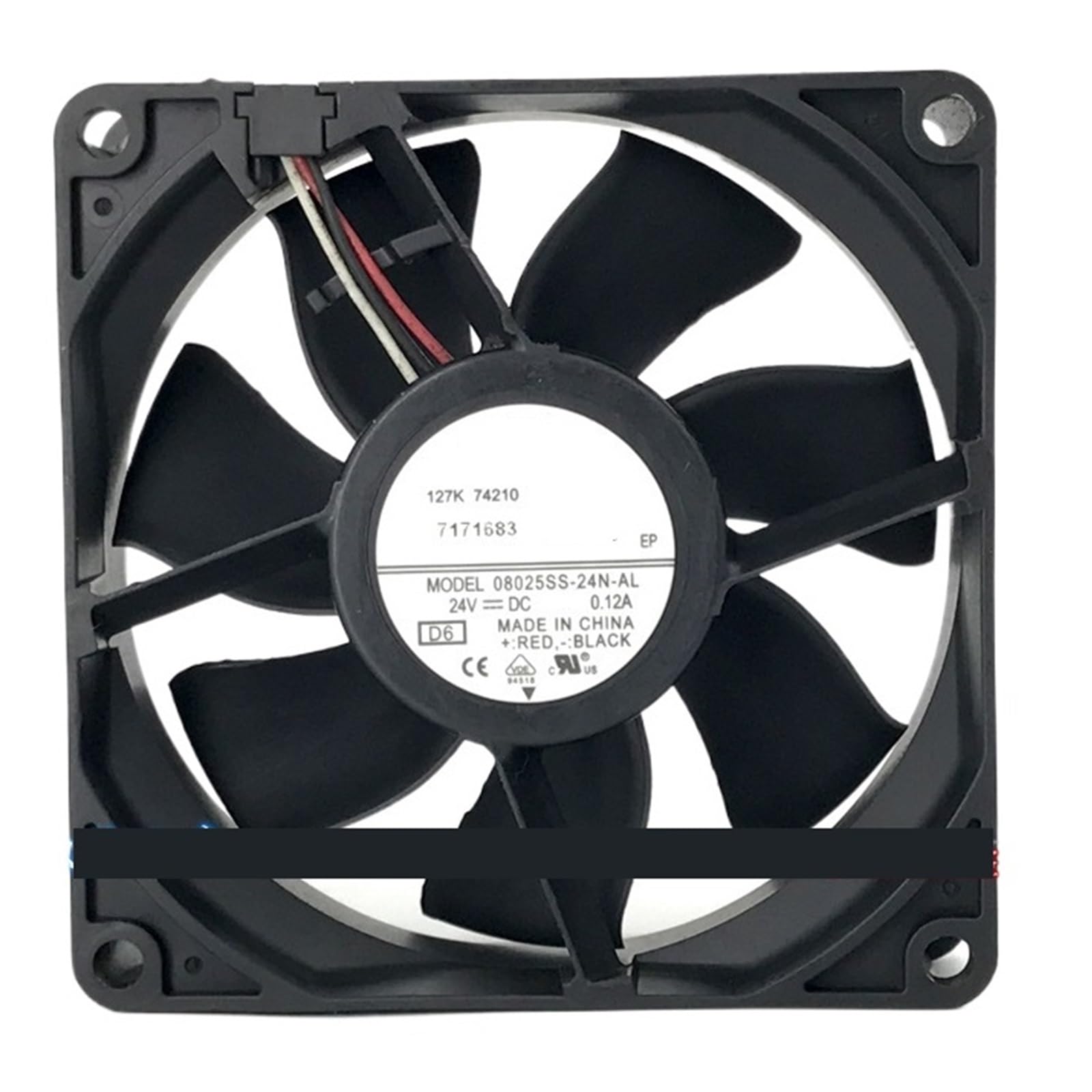 ANERTQUIH 08025SS-24N-AL 24V 0.12A 8025 80 * 25mm Cooling Fan
