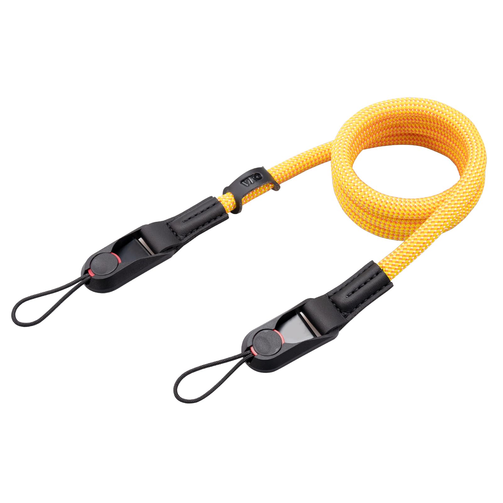 VKO Camera Strap Quick Release Camera Straps for Man Woman Photographers Adjustable Camera Neck Shoulder Crossbody Strap for SLR DSLR Digital Mirrorless Camera(Yellow)