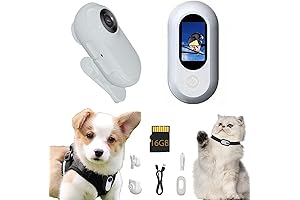 Collar Camera for Animals| Wireless Cat Dog Collar Camera