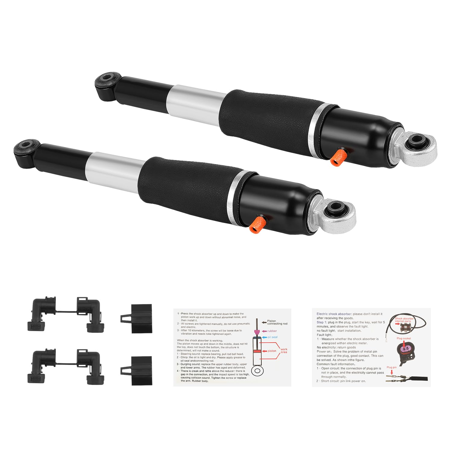 Photo 1 of 84176675 Rear Air Shock Absorber Strut Compatible with Cadillac Escalade ESV Chevy Tahoe Suburban GMC Yukon XL 2015 2016 2017 2018 2019 2020 2021# 580-1106 23290661 23151122 23267007