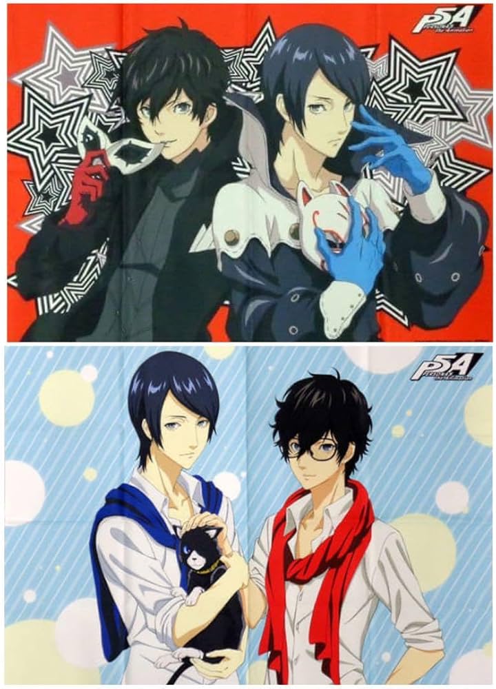 ペルソナ ペルソナ5 ロイヤル TGS 布ポスター 喜多川祐介 フォックス