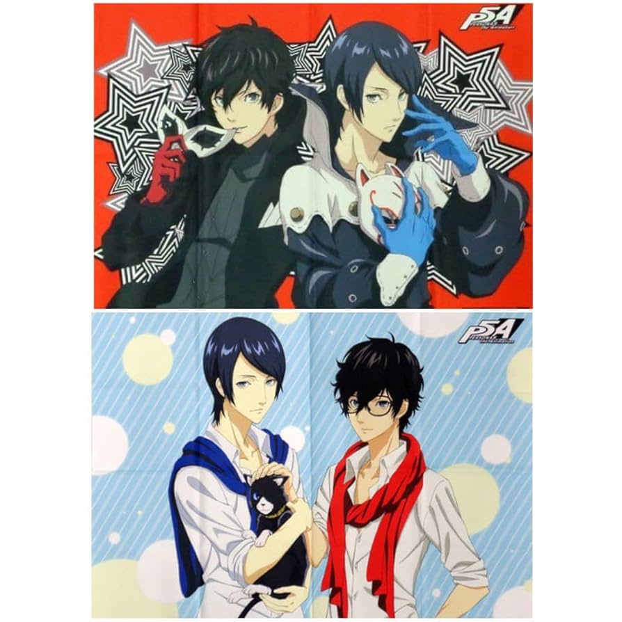 Amazon.co.jp: ペルソナ5 布ポスター ジョーカー フォックス