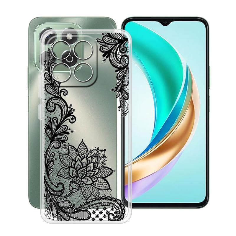 HGJTFANY Phone Case for Honor X6b (6.56"), Ultra-Thin Clear Shockproof Cover