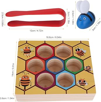 Amazon.co.jp: Asixx ハチの隠れ家 蜂の巣 おもちゃ 木製 玩具