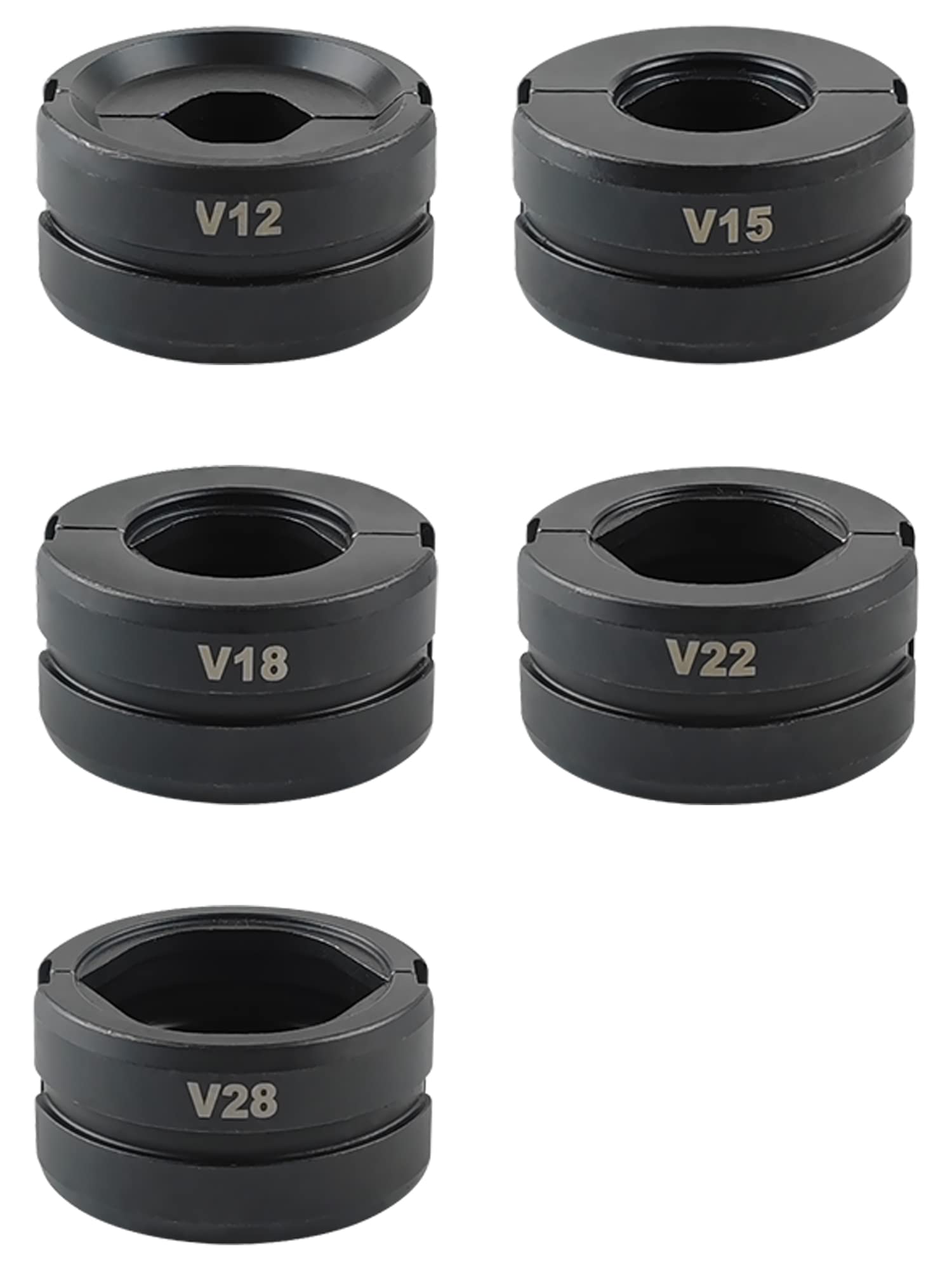AMZCNC - Mâchoire de sertissage V12 à V28 Profil V pour 12 mm, 15 mm AMZCNC - Mâchoire de sertissage V12 à V28 Profil V pour 12 mm, 15 mm
