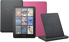 Kindle Colorsoft Signature Edition (32 GB) without ads, an Amazon Plant Based Cover and a Made for Amazon Wireless Charging Dock