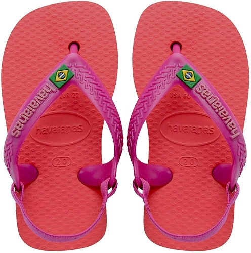 Baby Brasil Logo Coral/Rosa 21
