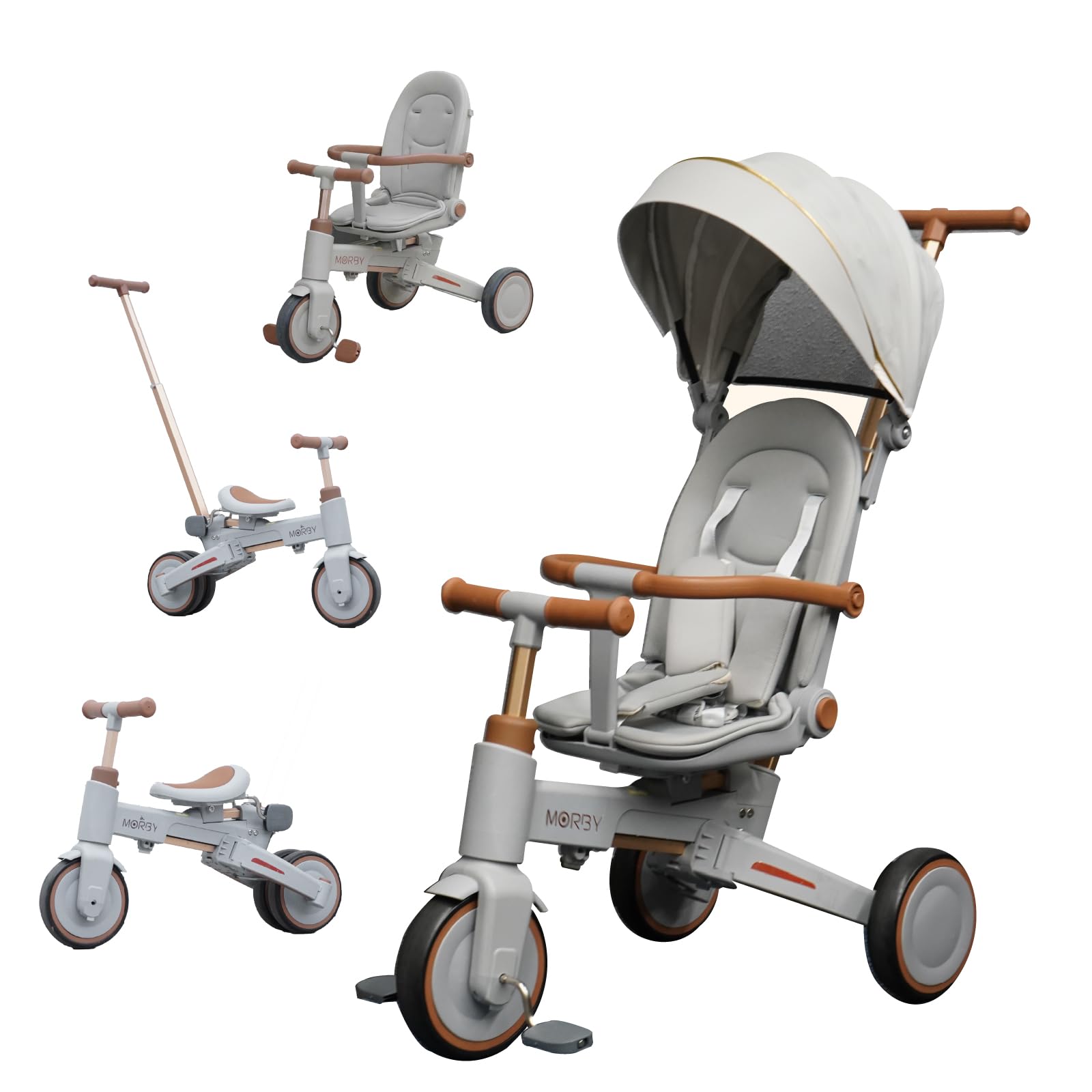 Amazon.co.jp: Colulu Morby Tricycle, 10 Way Transformation, Hand 