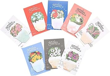 Amazon 便利な花の付箋 メッセージを残すノート デジタルメモ 文房具 オフィス用品