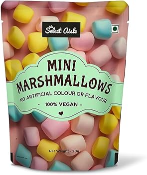 The Select Aisle Vegan Mini Marshmallows – Soft & Fluffy | Plant