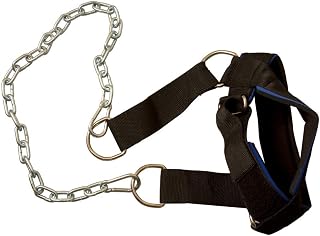 Body-Solid Nylon Head Harness - Neck Workout Equipment for Strength Training, Neck Exercise and Weight Lifting, Black