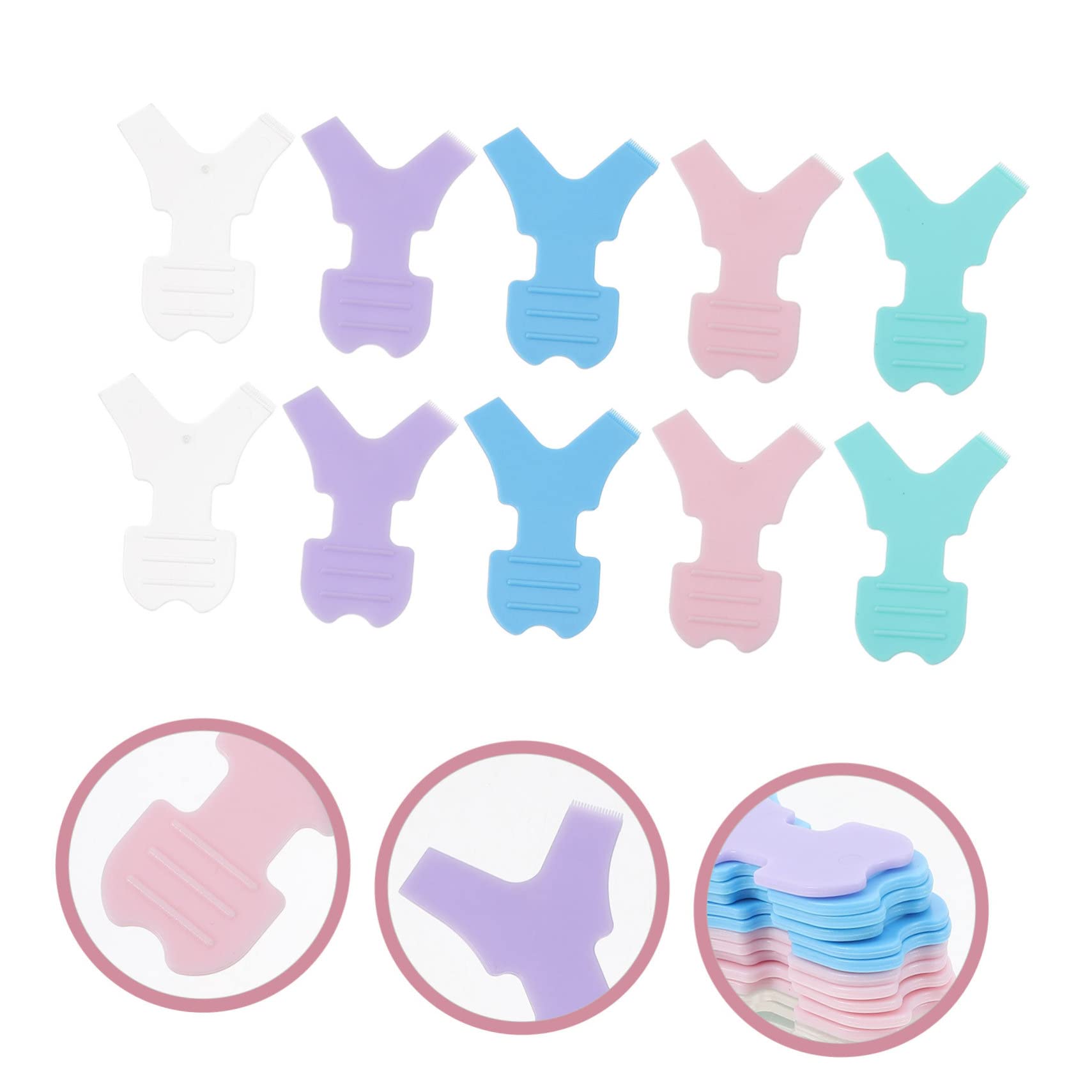 Didiseaon Lash Eyelash Lash Perm Brush 25pcs Lash Perm Lift Brush Eyelash Extension Tools Set