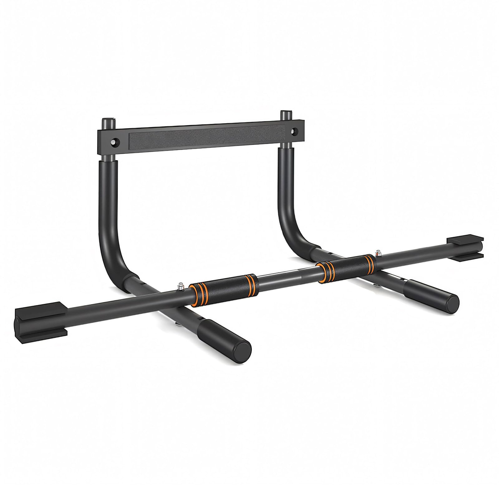 YedZen Doorway Pull Up Bar, Door Frame Mounted Fitness Chin Up Bar, Door Frame Pull-Up Bar no Drilling for Home Gym Exercise, Strength Training Equipment
