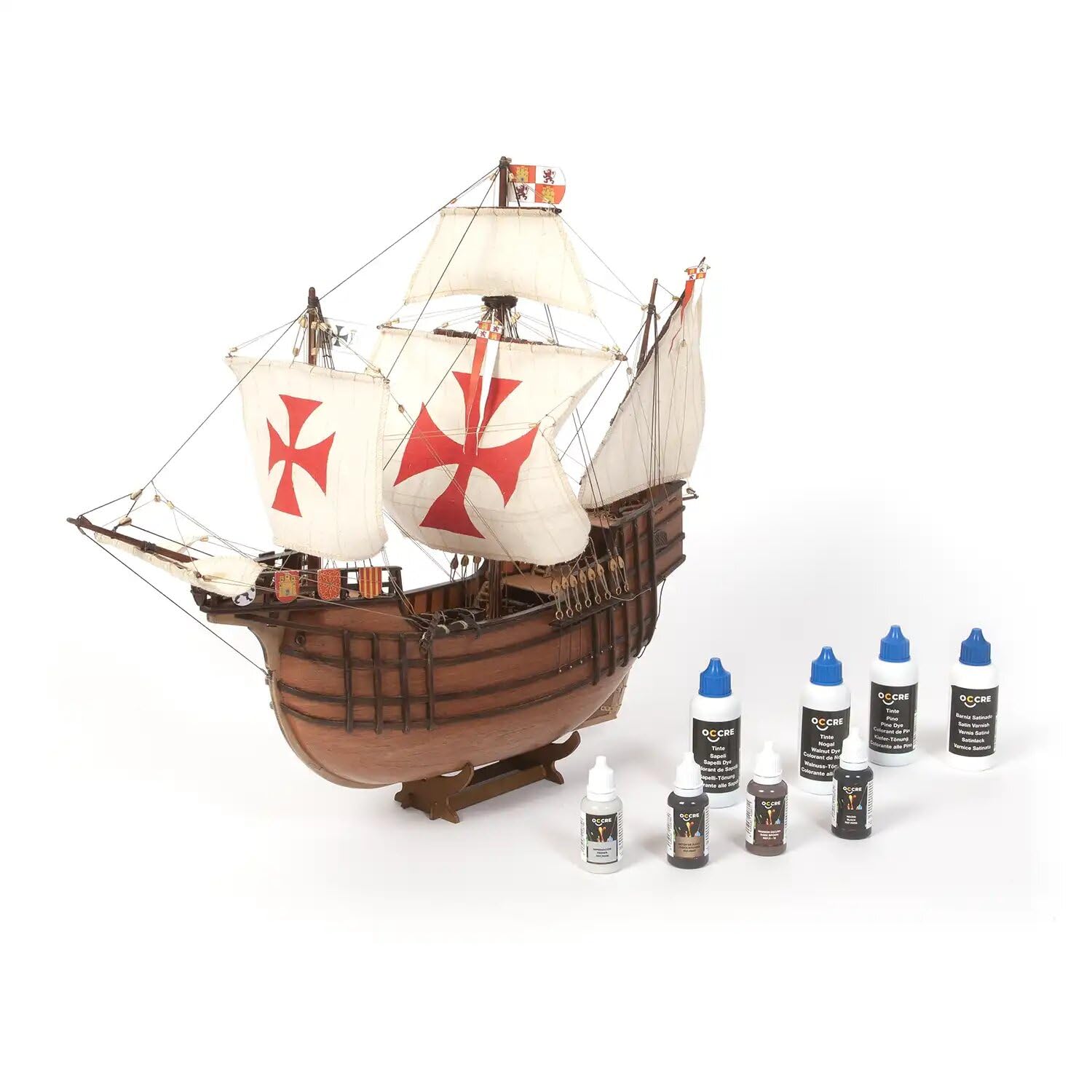Occre Ref. 90560 - Pack colori acrilici Santa Maria - 4 x 20 ml + 4 x 50 ml