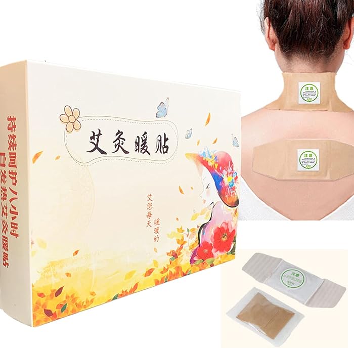 Buy Moxibustion Patch SelfHeating Pain ReliefPack Natural Chinese Herbal Medicine Mugwort Pads