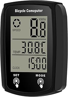 Wiring Road Bicycles Odometers Speedometers Bike Computer Waterproof Cycling Speed Counter Stopwatch Riding Accessories Outdoor Mountain Bike Odometers Backlit Bike Speedometers Waterproof Cycling