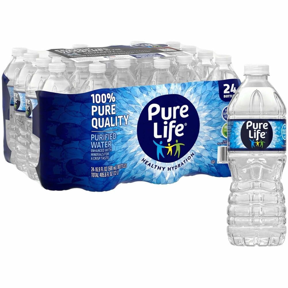 Nestle Waters North America 101264 "Nestle Pure Life Purified Water 16.9 Oz (Pack of 24)