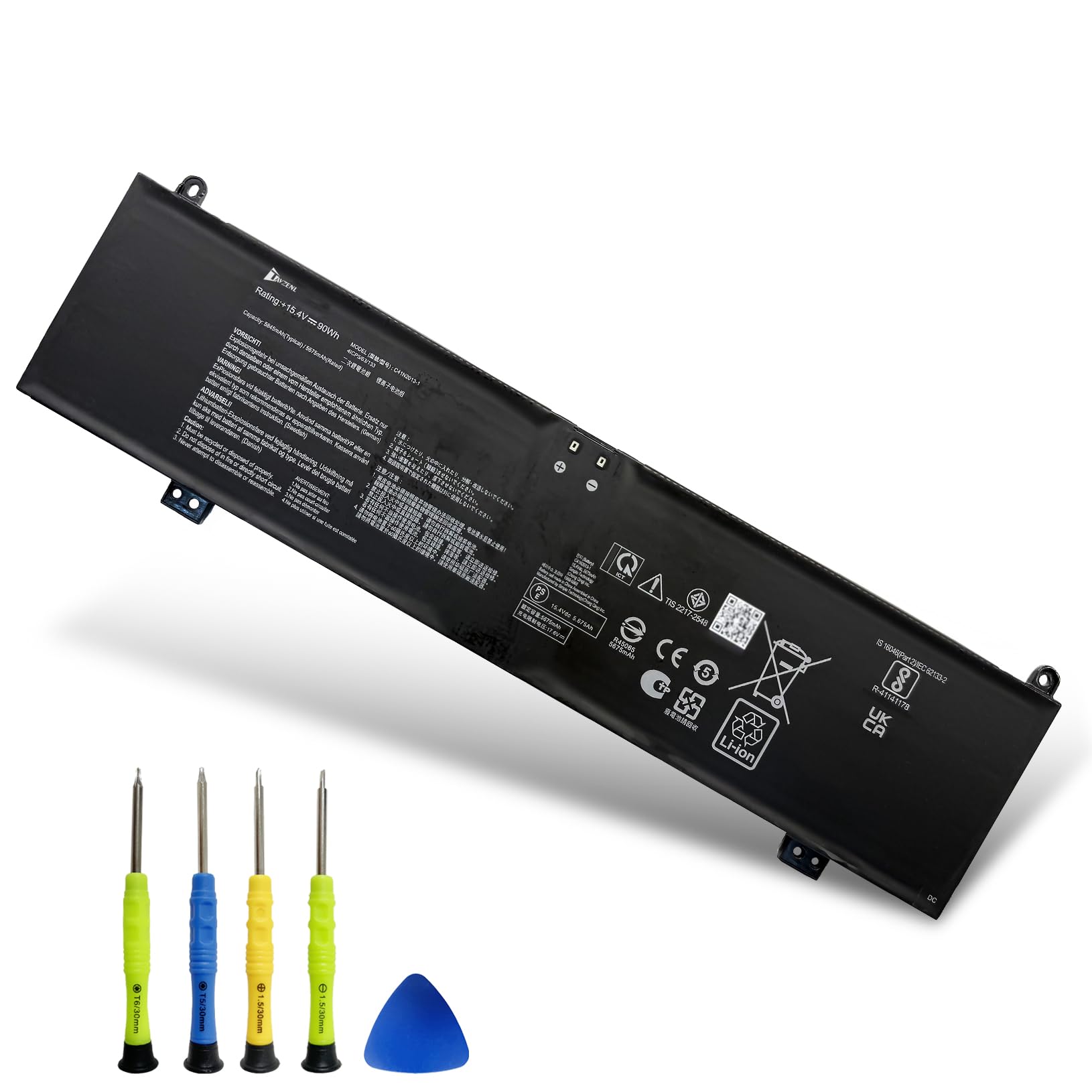 Amazon.com: TAVZENL C41N2013 C41N2013-1 Battery Replacement for