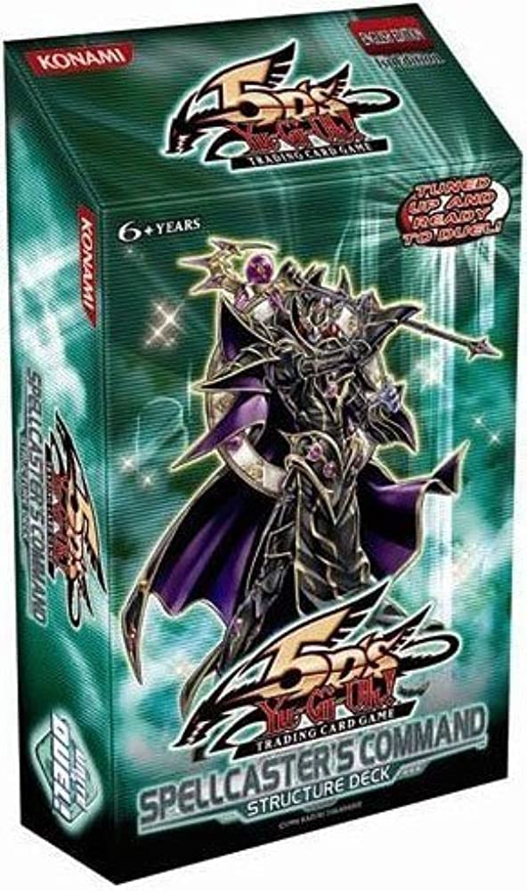 YuGiOh 5D's Spellcaster's Command English Structure Deck [Toy]