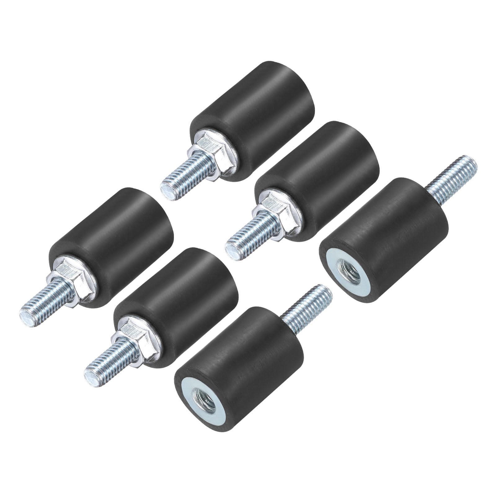 uxcell 4pcs M4x10mm Rubber Isolator Mounts with Studs 15x15mm — Amazon image 24