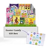 Already Filled Easter Baskets For Adults - Candy Box Care Package College Students, Boys and Girls Kids with Assorted