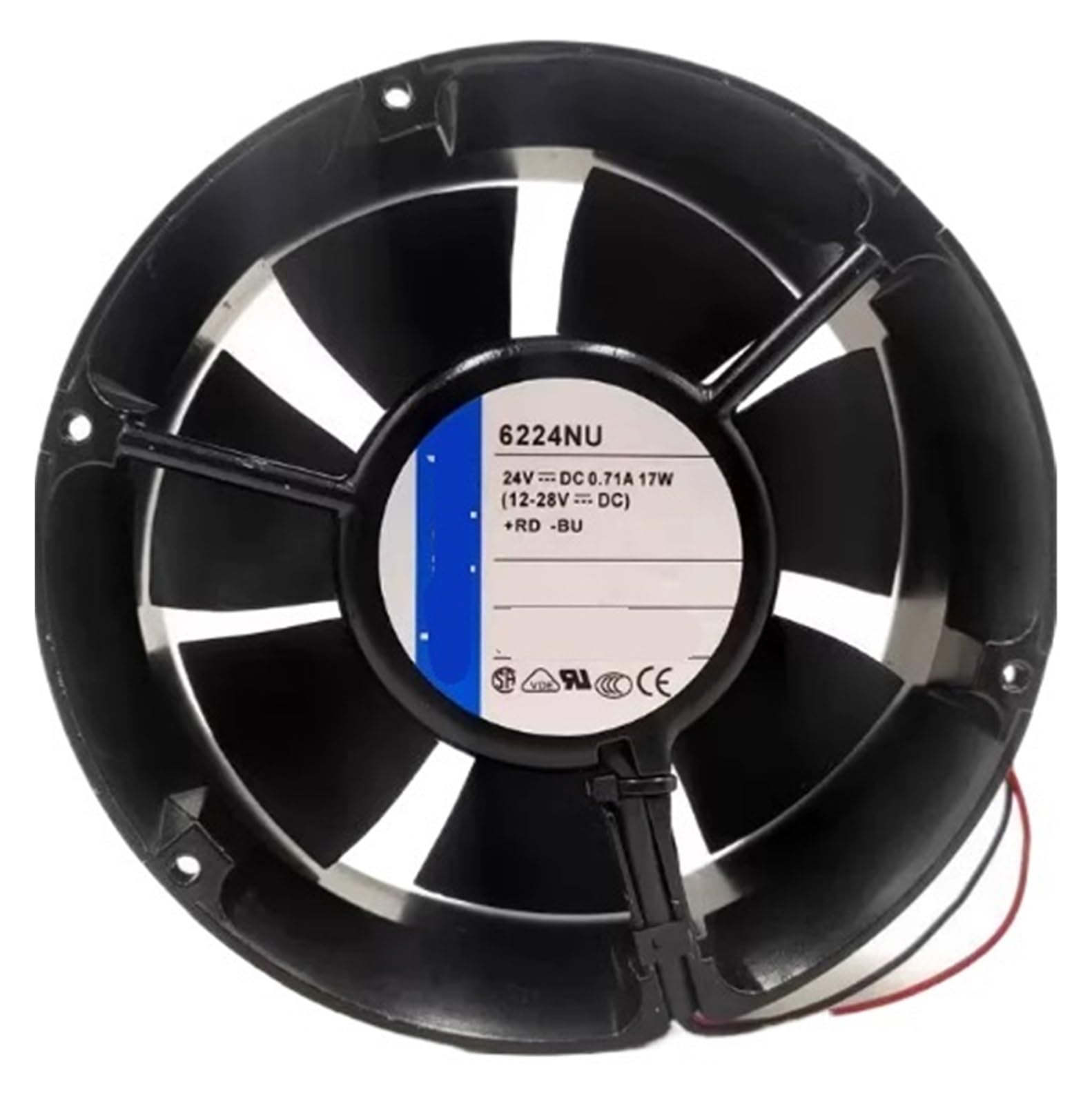 TYBVJSFJK 6224NU 6224NU 24V 0.71A 17W Fan(2 wires)