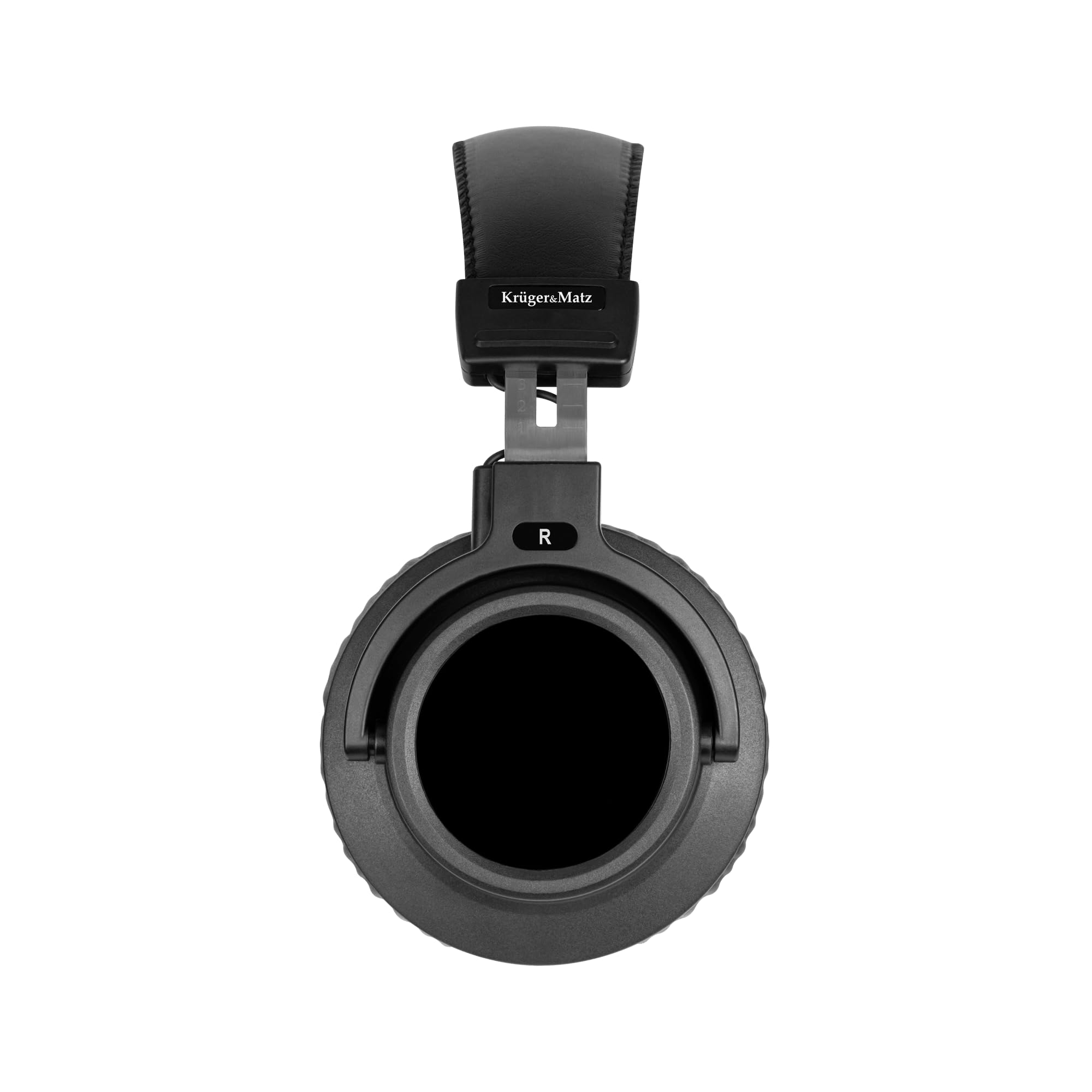 Kruger&Matz Słuchawki Nauszne Studyjne Model DJ Szeroki Zakres Regulacji Izolacja Otoczenia Jack 3,5 mm Jack 6,3 mm KM0886