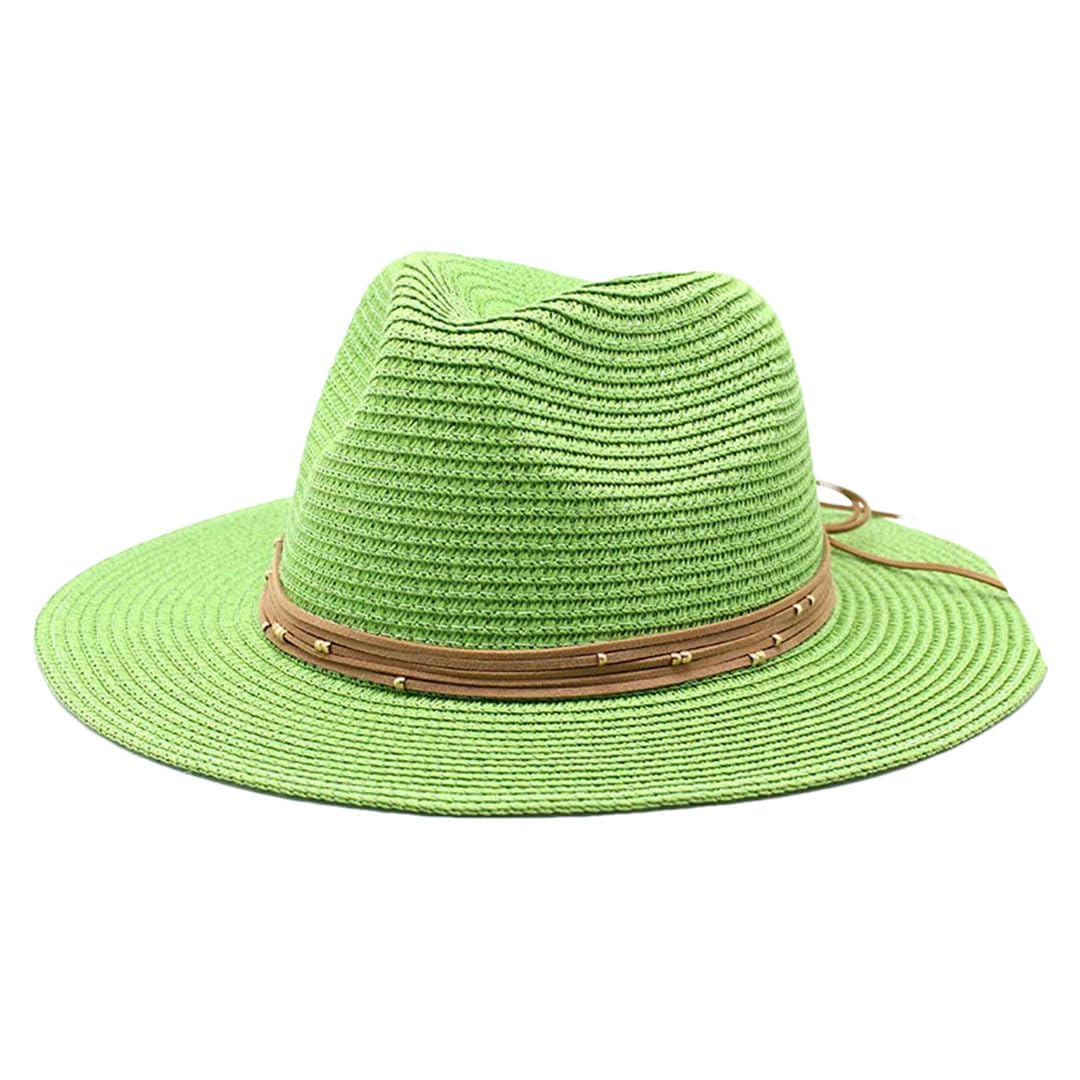 EYRMQWJPC Wide Brim Sun Hat, Women Straw Sun Beach Party Panama Hat 7 cm Brim Multicolor Multiple Sizes(En8,L)