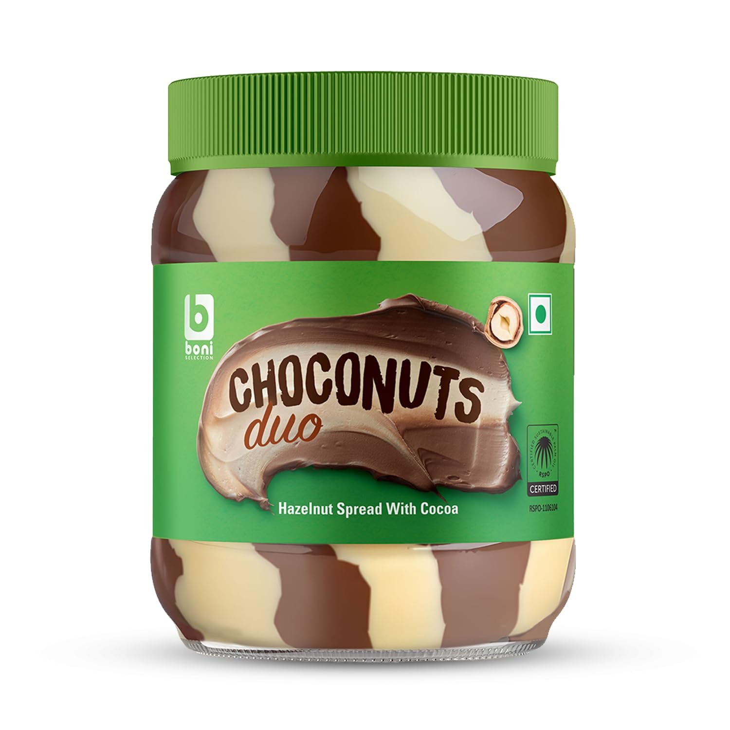 Boni Selection Choconuts Duo- 400 gms | Hazelnut spread with cocoa | With protein-rich ingredients | Healthy chocolate spread | Tasty & healthy breakfast | Creamy-image-31