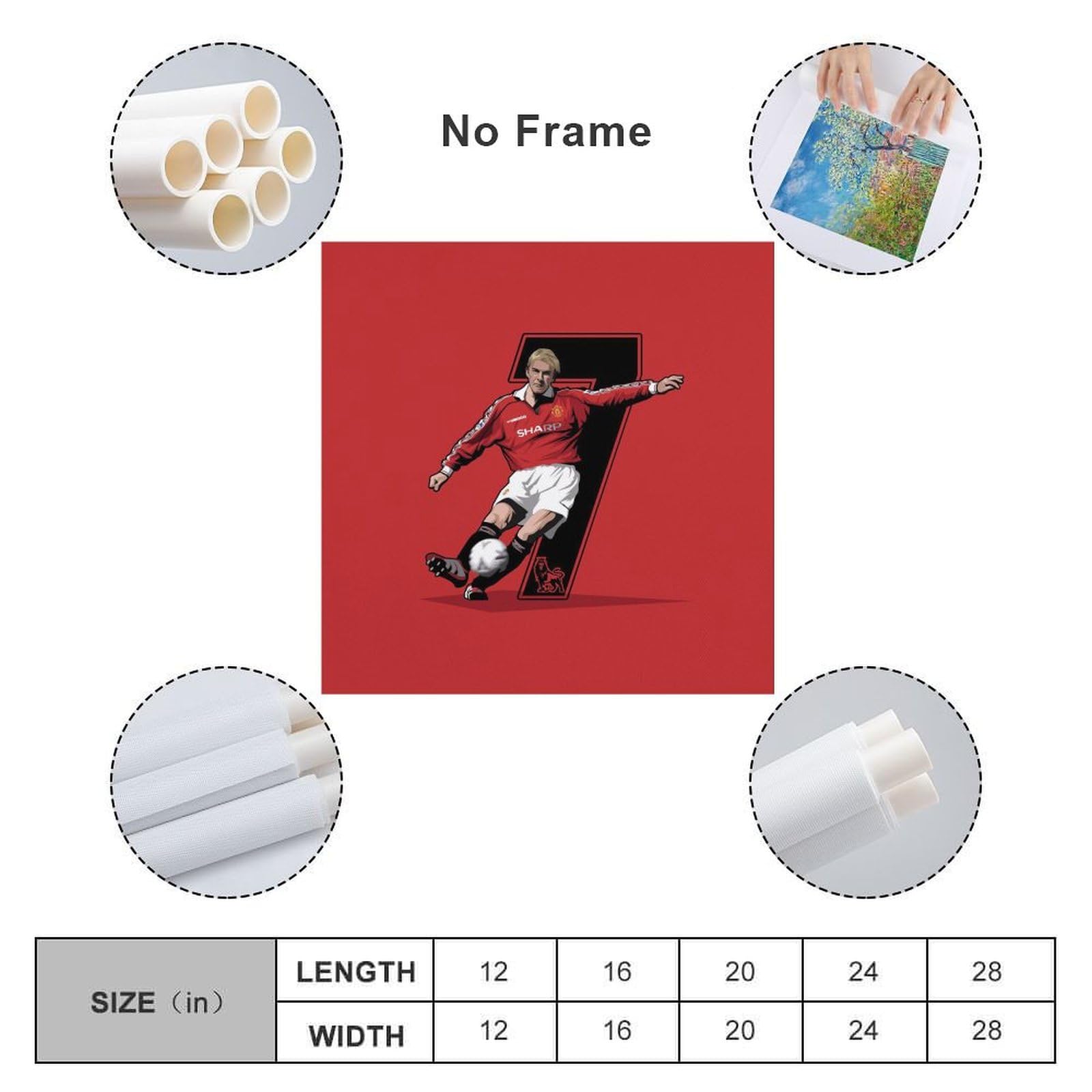Amazon.co.jp: サッカー選手デビッド・ベッカムのHDスポーツポスター