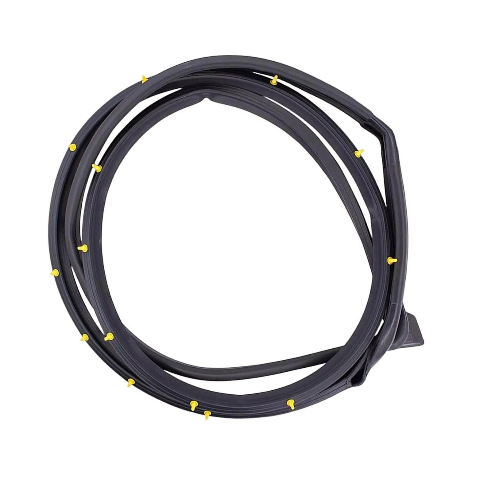 Car Rubber Sealing Strips for Civic Sedan Door Weatherstrip Moulding Rubber Seal/Replaces Car Door Rubber Seal(Left Rear Door)