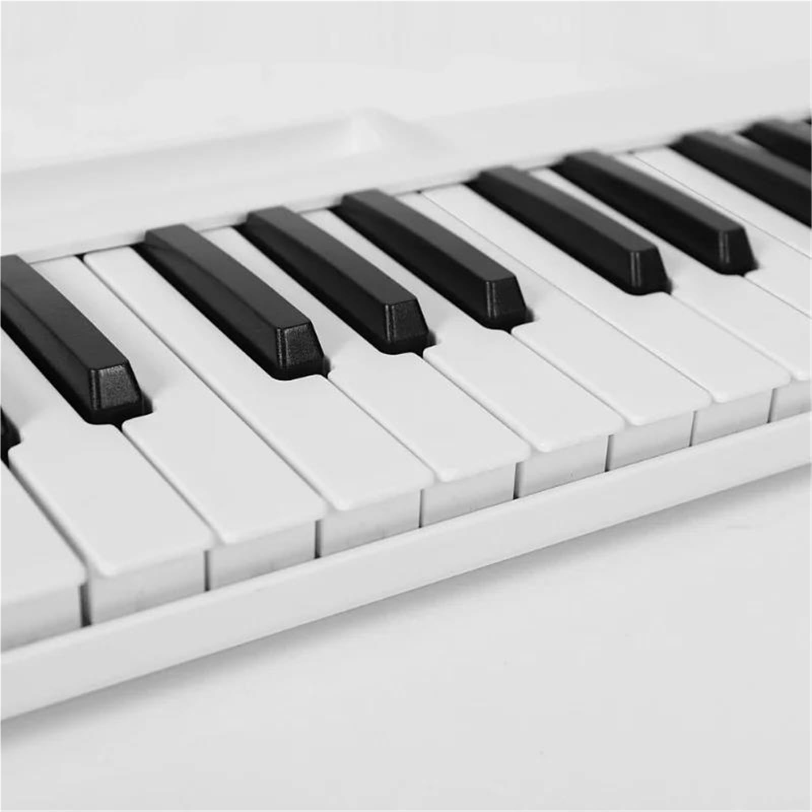 Profesjonalne Pianino Elektroniczne Pianino Elektroniczne 88 Klawiszy Składane Przenośne Dla Początkujących Do Nauki Gry Na Instrumencie Muzycznym(White)