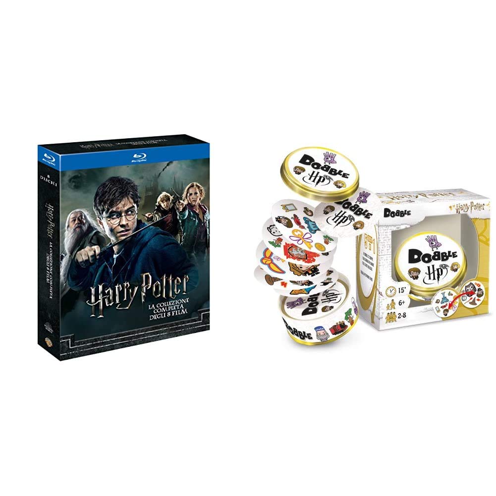 Harry Potter Collection Asmodee Italia- Dobble Harry Potter Gioco da Tavolo, Colore, 8243