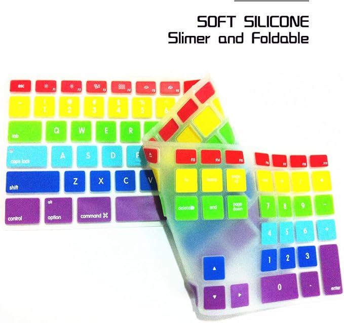Protectores de Teclado de Silicona Rainbow para iMac con Numeric Keypad miniatura 6