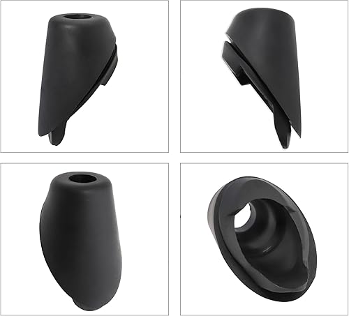 Miniatura 6 de Anina 86392-35040 Adorno de antena para Toyota 4 Runner 2010 2011 2012 2013 2014 Base de antena de goma Bisel de la antena del coche Montaje de