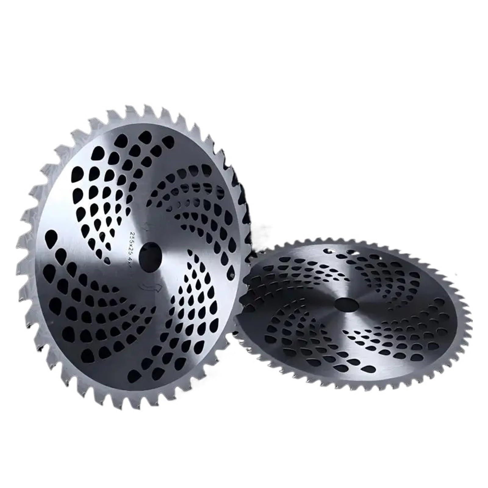1 Cuchilla de Sierra for desbrozadora de césped de 10 Pulgadas, 40 dientes/60 Dientes, con 4/5 Accesorios(40t Add 5Accessories)