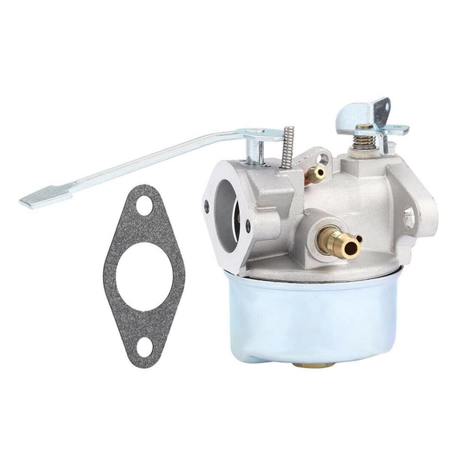 Realray Carburetor Kit For Toro 38182 & Tecumseh 3HP 2-Cycle – Replaces 640086, 632641, 632552, With Gaskets & Fuel Line