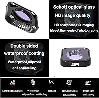 Vista 5 de Filtro CPL MCUV ND 8 16 32 Filtros de lente Lente de inicio para GoPro Hero Negro 11 Mini Cámara Accesorios (ND32)