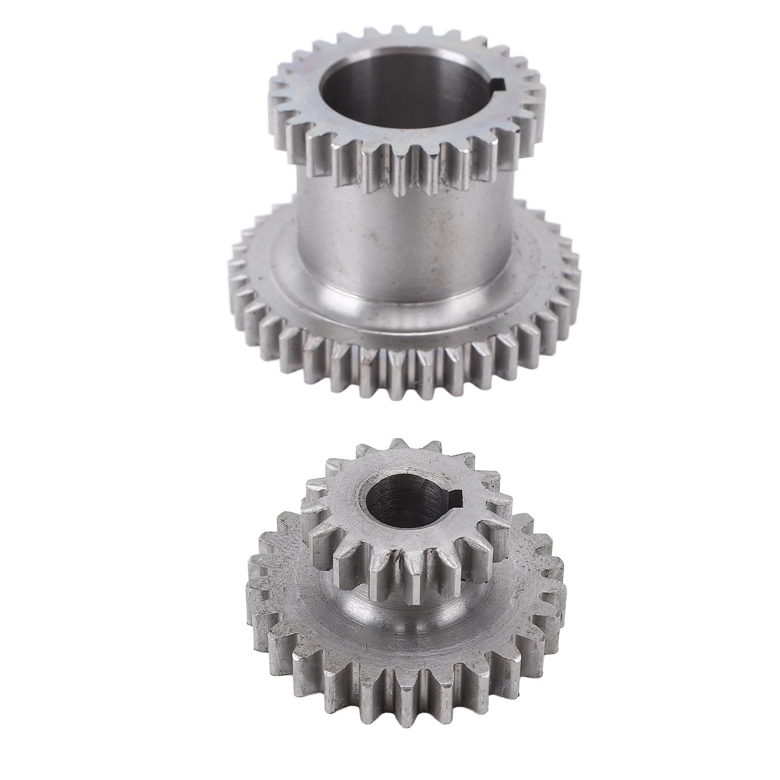 Garosa Metall -Drehmaschine Hoch -niedrig Getriebe Duplikat Zahnrad für 0618 7x12 7x14 Mini Drehmaschine, Reibungsloser Betrieb für Hobbyisten und Profis